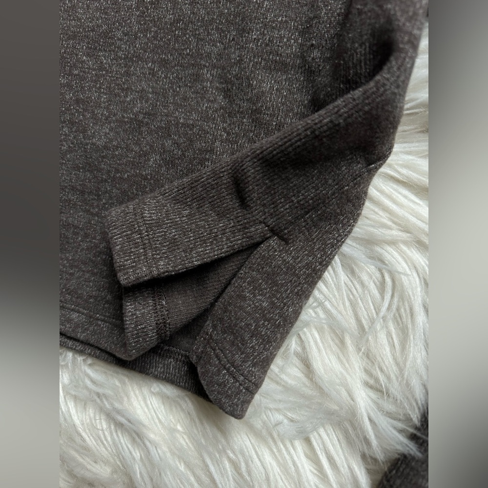 Cozy ribbed mock neck top - Picture 5 of 7